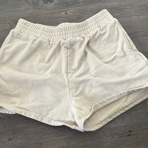 PARKE Cream/Tan Lounge Shorts